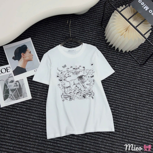 Custom Dior Short Sleeved T Shirt - Image 7