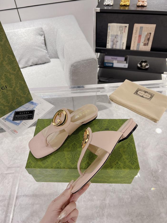Custom Gucci Women's Blondie Flip-Flops - Image 7