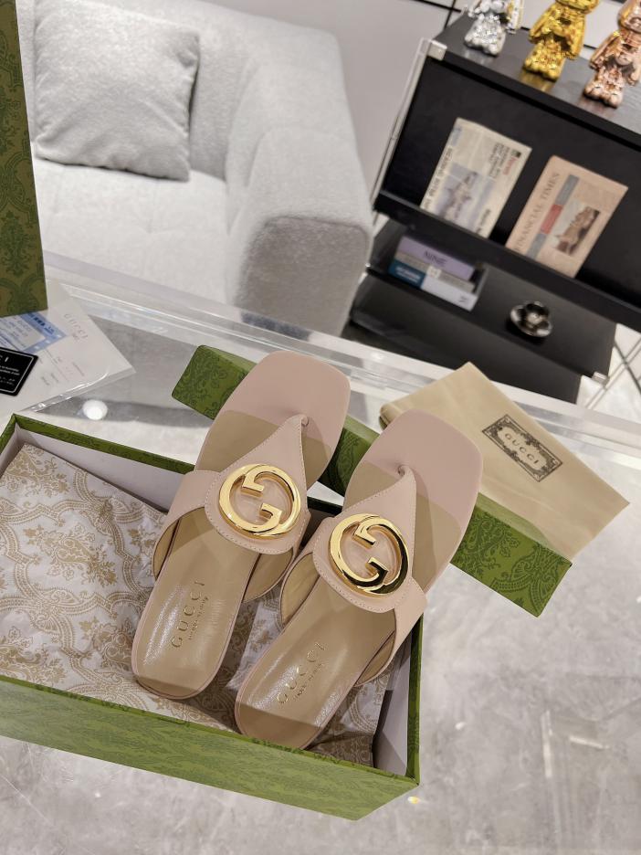Custom Gucci Women's Blondie Flip-Flops - Image 2