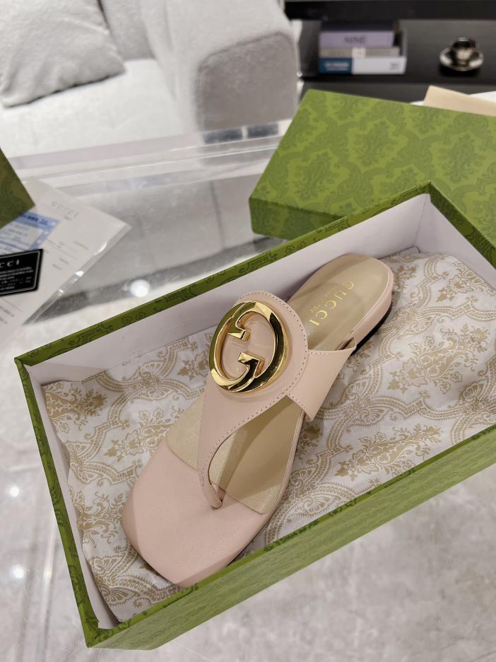 Custom Gucci Women's Blondie Flip-Flops - Image 5