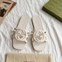 Custom Gucci Women's Interlocking G Slide Sandals