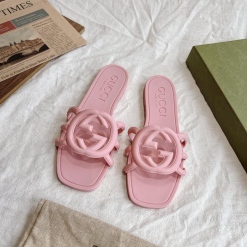 Custom Gucci Women's Interlocking G Slide Sandals