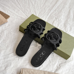 Custom Gucci Women's Interlocking G Slide Sandals