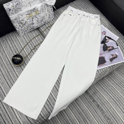 Custom Dior Minimalist Elegant Straight-Leg Denim Pants