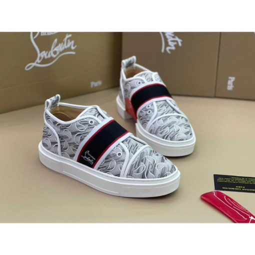 Custom Christian Louboutin Slip-on Sneakers - Image 4