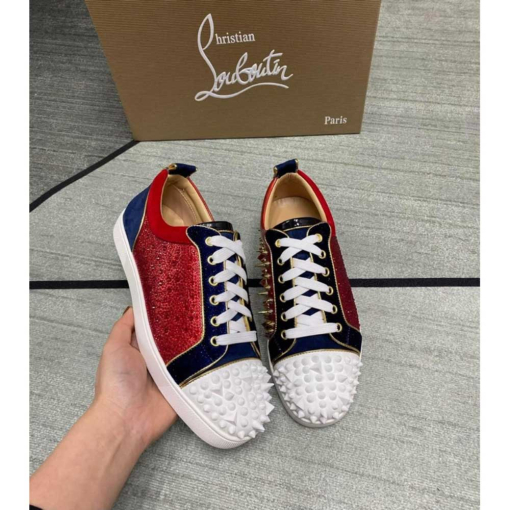 Custom Christian Louboutin Slip-on Sneakers - Image 3