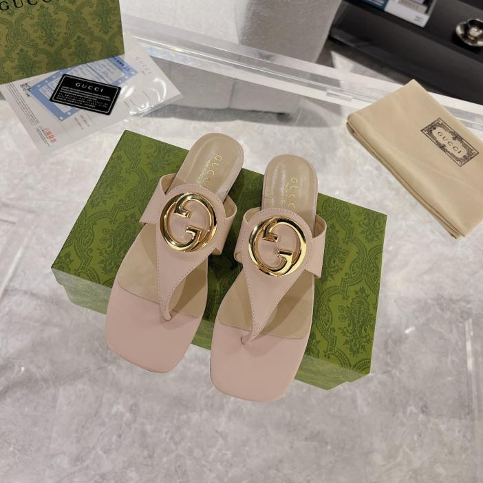 Custom Gucci Women's Blondie Flip-Flops