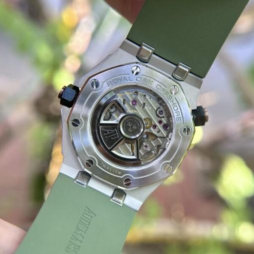 Custom Audemars Piguet 15720ST Green Dial - Swiss AP44 - Image 5