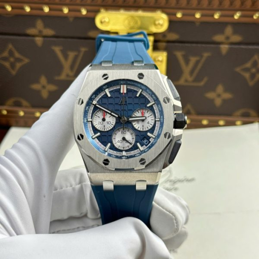 Custom Audemars Piguet 26420 Blue Dial - Swiss AP19