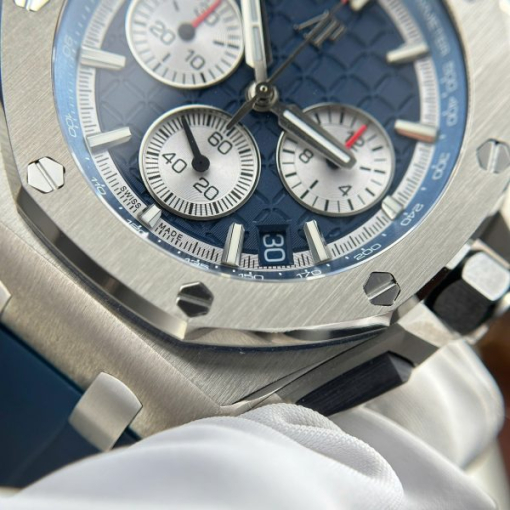 Custom Audemars Piguet 26420 Blue Dial - Swiss AP19 - Image 7