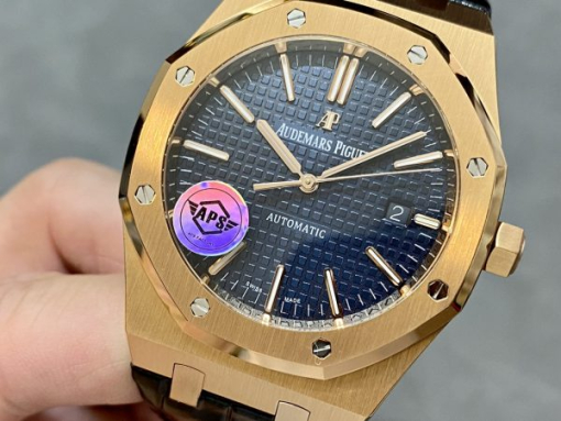 Custom Audemars Piguet 15400OR Blue Dial - Swiss AP47 - Image 2