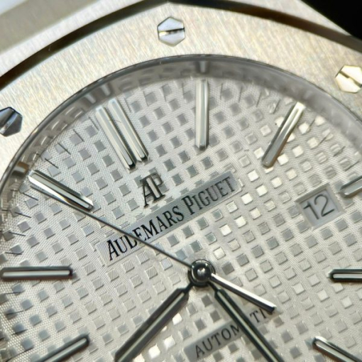 Custom Audemars Piguet 15400ST White Dial - Swiss AP31 - Image 5