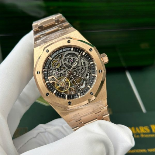 Custom Audemars Piguet 15407 Gold - Swiss AP24 - Image 12