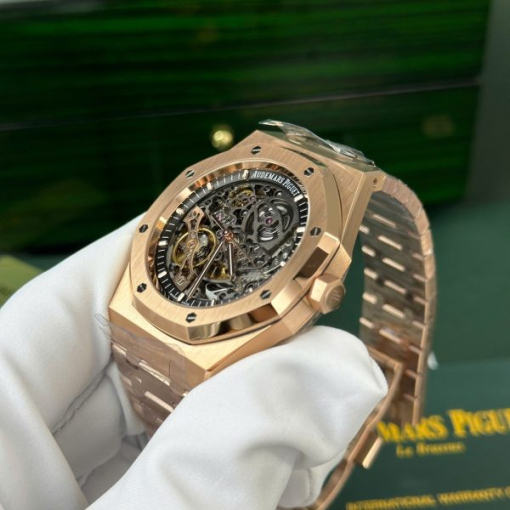 Custom Audemars Piguet 15407 Gold - Swiss AP24 - Image 7