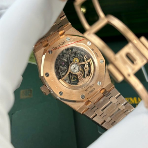 Custom Audemars Piguet 15407 Gold - Swiss AP24 - Image 9