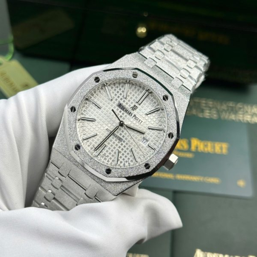 Custom Audemars Piguet 15410 White Dial - Swiss AP30 - Image 3