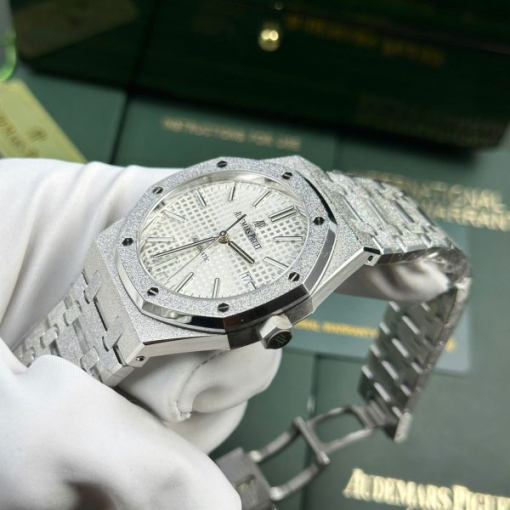 Custom Audemars Piguet 15410 White Dial - Swiss AP30 - Image 2