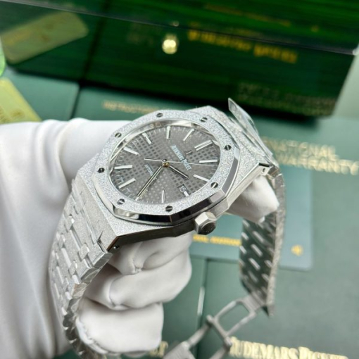 Custom Audemars Piguet 15410 Grey Dial - Swiss AP29 - Image 5