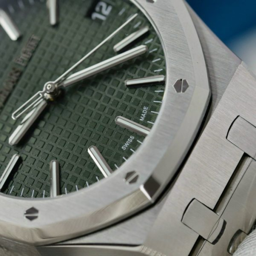 Custom Audemars Piguet 15510ST Green - Swiss AP36 - Image 5