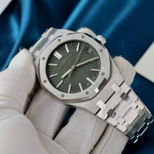 Custom Audemars Piguet 15510ST Green - Swiss AP36 - Image 2