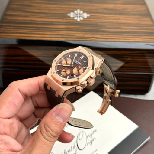 Custom Audemars Piguet 26331OR Chocolate Dial - Swiss AP32 - Image 2