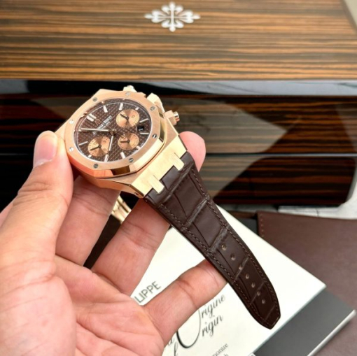 Custom Audemars Piguet 26331OR Chocolate Dial - Swiss AP32 - Image 3