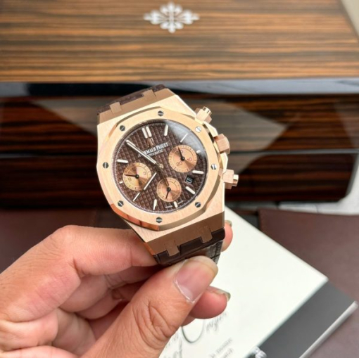 Custom Audemars Piguet 26331OR Chocolate Dial - Swiss AP32 - Image 5