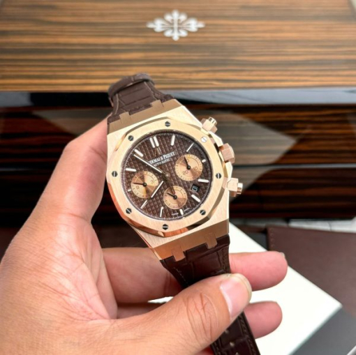 Custom Audemars Piguet 26331OR Chocolate Dial - Swiss AP32