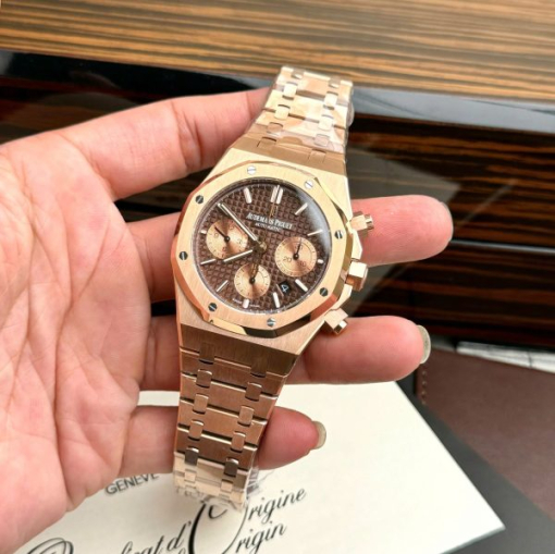 Custom Audemars Piguet 26331OR Chocolate - Swiss AP35 - Image 2