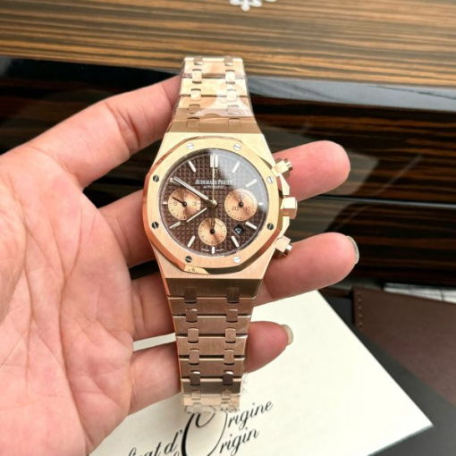 Custom Audemars Piguet 26331OR Chocolate - Swiss AP35