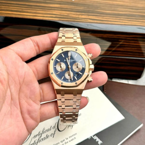 Custom Audemars Piguet 26331OR Blue - Swiss AP34