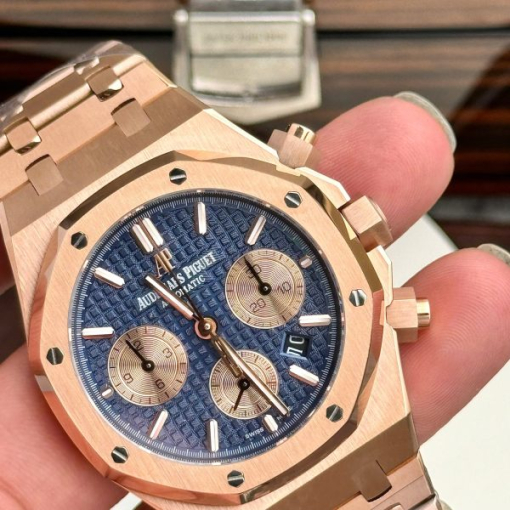 Custom Audemars Piguet 26331OR Blue - Swiss AP34 - Image 3