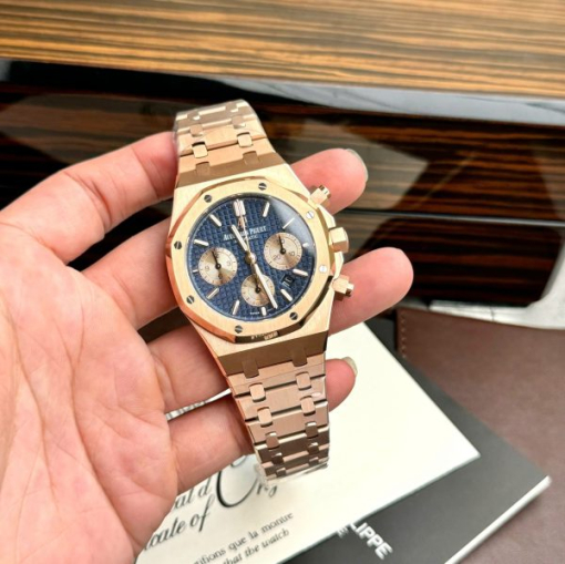 Custom Audemars Piguet 26331OR Blue - Swiss AP34 - Image 7