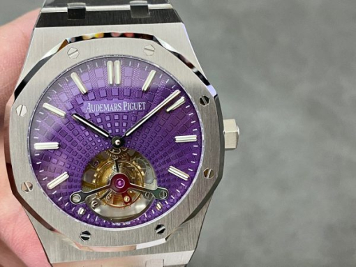 Custom Audemars Piguet 26522ST Purple Dial - Swiss AP40 - Image 2