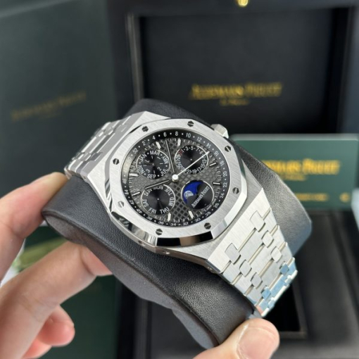 Custom Audemars Piguet 26574ST Black Dial - Swiss AP41 - Image 2