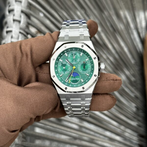 Custom Audemars Piguet 26574ST Green Dial - Swiss AP54