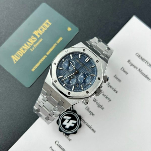 Custom Audemars Piguet 26715ST Blue Dial - Swiss AP53 - Image 2