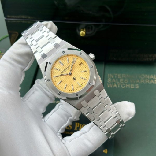 Custom Audemars Piguet 15202 Yellow Dial - Swiss AP25 - Image 2