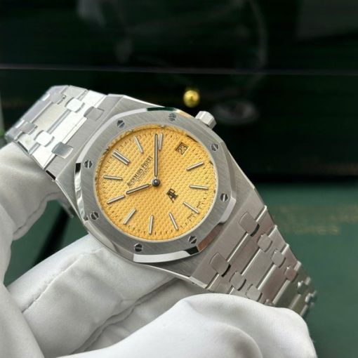 Custom Audemars Piguet 15202 Yellow Dial - Swiss AP25 - Image 3