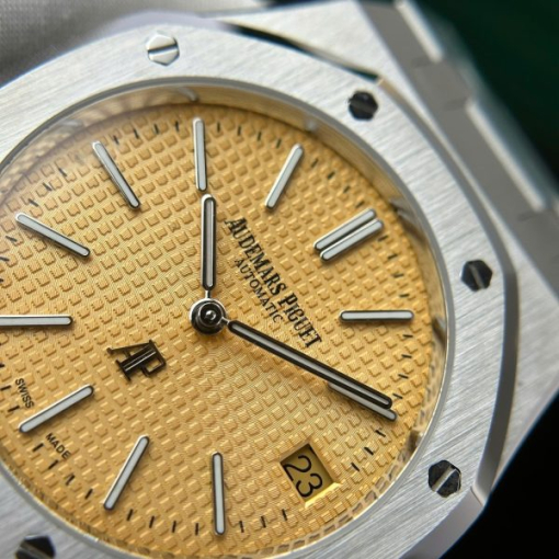 Custom Audemars Piguet 15202 Yellow Dial - Swiss AP25 - Image 4