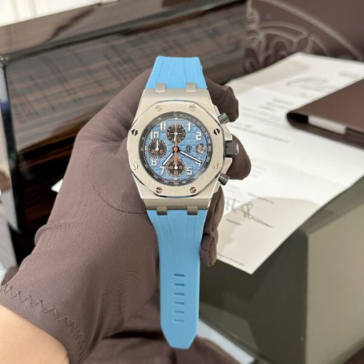 Custom Audemars Piguet Offshore 26238ST Blue - Swiss AP65 - Image 6