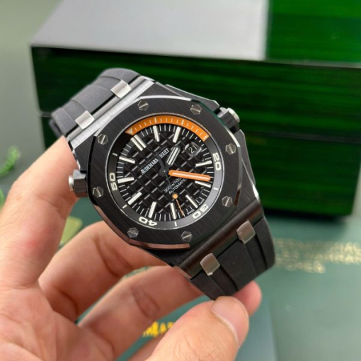 Custom Audemars Piguet 15707CE Black - Swiss AP52 - Image 2