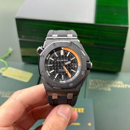 Custom Audemars Piguet 15707CE Black - Swiss AP52