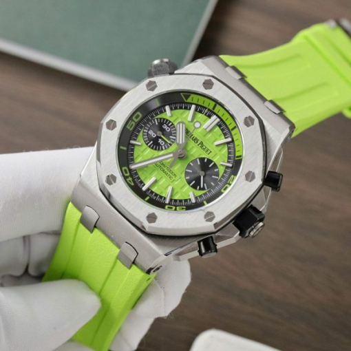 Custom Audemars Piguet Green - Swiss AP27 - Image 3