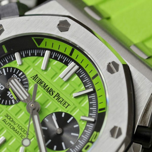 Custom Audemars Piguet Green - Swiss AP27 - Image 4