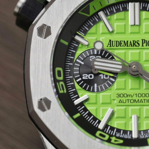 Custom Audemars Piguet Green - Swiss AP27 - Image 6