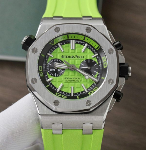 Custom Audemars Piguet Green - Swiss AP27