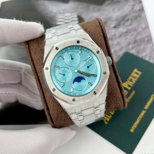 Custom Audemars Piguet 26574PT Blue Dial - Swiss AP38