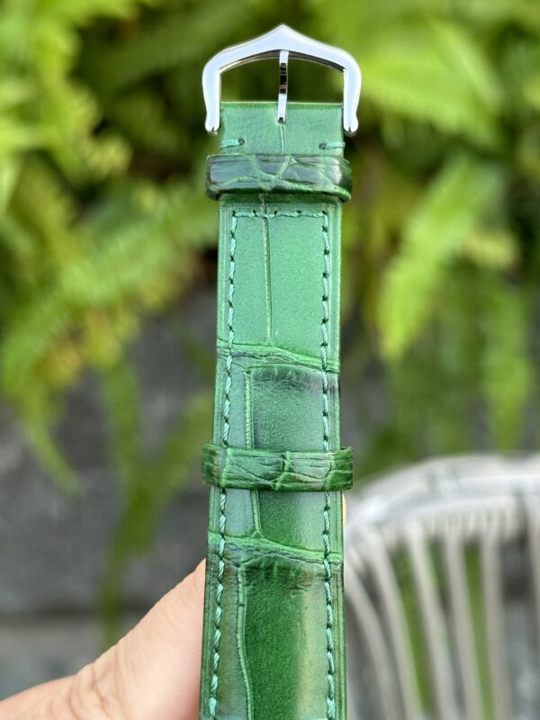 Custom Cartier Tank Solo Green - Swiss Cartier56 - Image 5