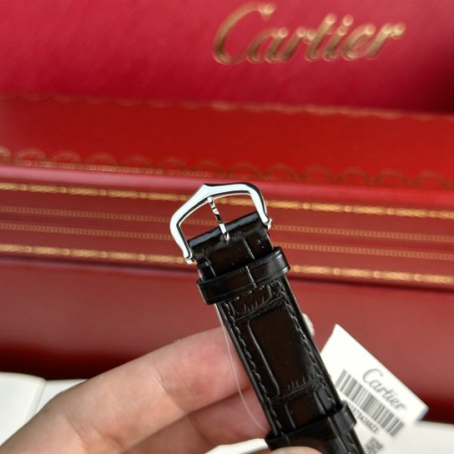 Custom Cartier Santos Dumont Large Demi Gold - Swiss Cartier9 - Image 10